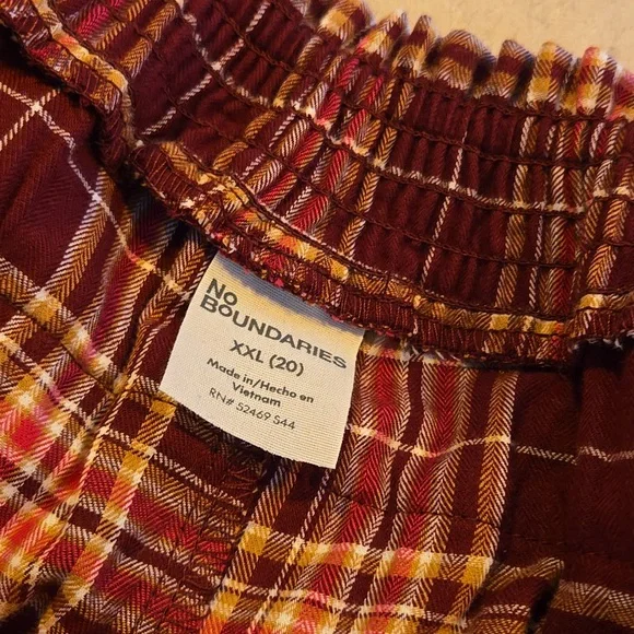 No Boundaries Plaid Mini Skort - Picture 3 of 3